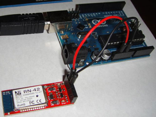 Arduino and BlueSMiRF